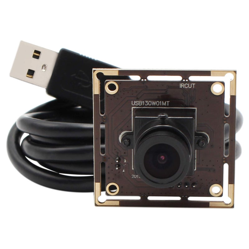 ELP 1.3megapixel Low Illumination Wide Angle USB Camera Module with 2.1mm Lens for Computer 0.01lux Day Night Vision Mini UVC USB2.0 Video Webcam Board 960P Embedded PC Camera for for Computer, Laptop - Image 5